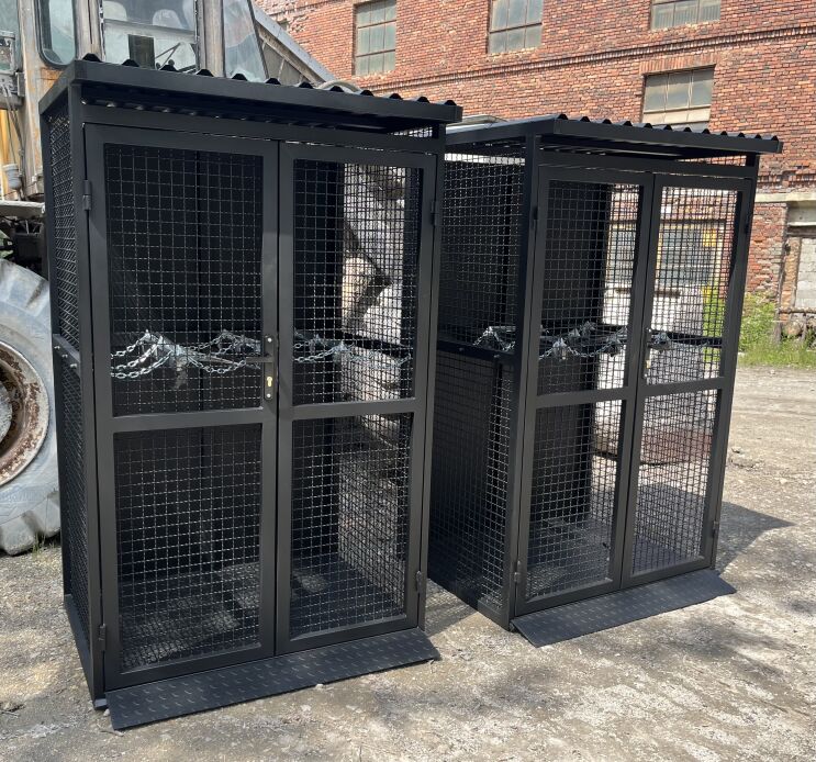 KLATKA BOX NA BUTLE GAZU TECHNICZNEGO KONTENER NA BUTLE GAZU TECHICZNEGO 




Marka/Typ: Klatka / Box na butle gazu technicznego na 8 butli