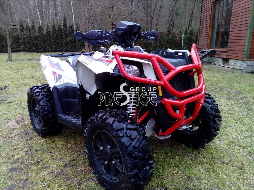 Polaris Scrambler 850 / 1000 Zderzak Bumper Przedni Czerwony