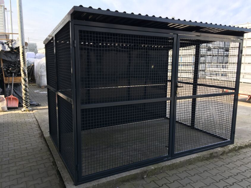WIATA MAGAZYN NA BUTLE GAZU TECHNICZNEGO NA 70 SZTUK BUTLI 50 L LUB PROPAN BUTAN
